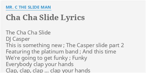 lyrics to cha cha slide|christian cha cha slide lyrics.